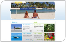 Explore Island Hopper Vacations- the new website for Aitutaki and Atiu, in the Cook Islands, ReserveGroup - Web Design - Website Designers
