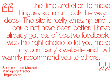 ReserveGroup Testimonials Sohie van de Moortel Linguavision