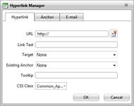 Adding links