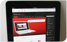 évoSuite Content Management Websites  
 now compatible with Apple iPad